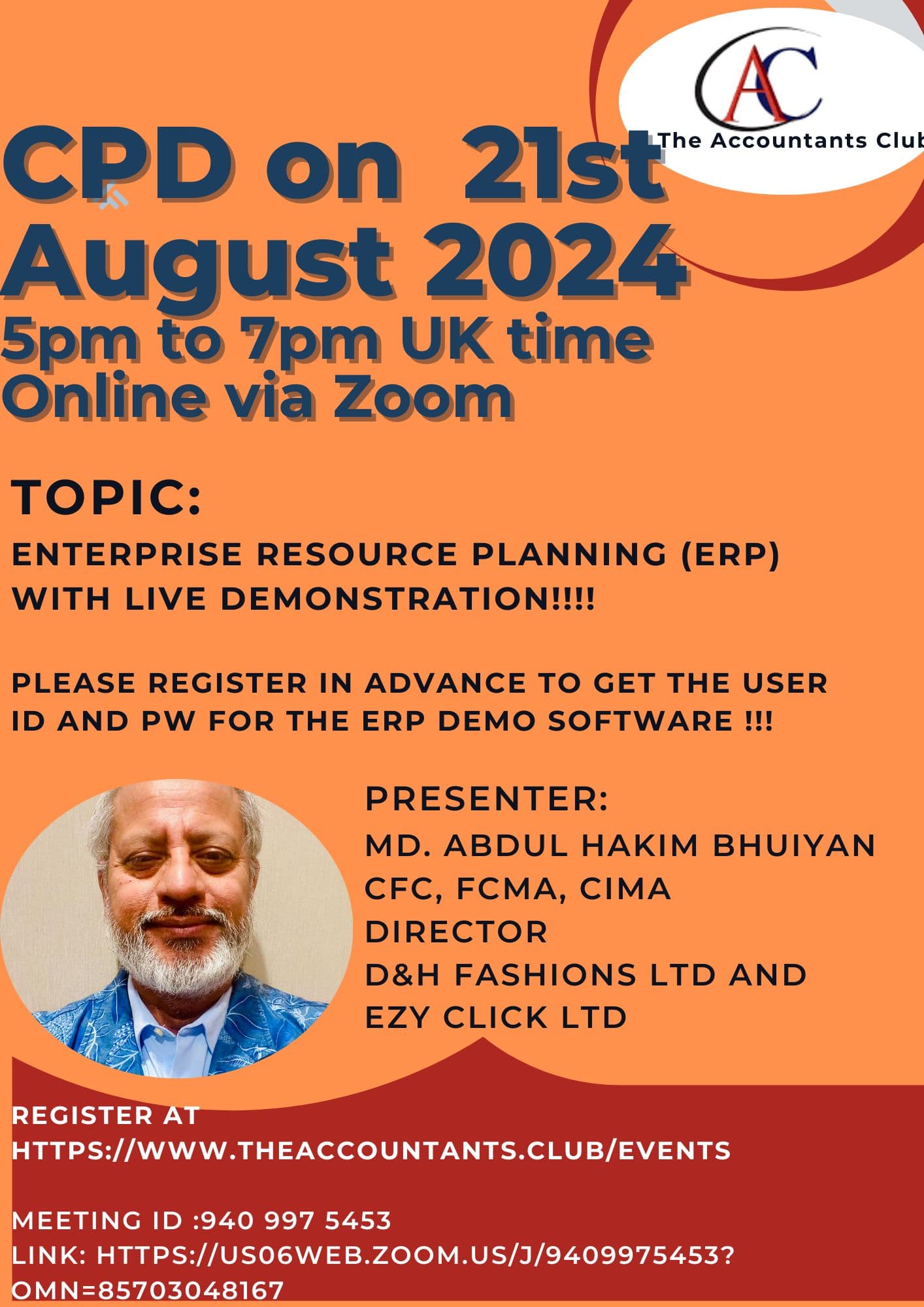 CPD 21 Aug
