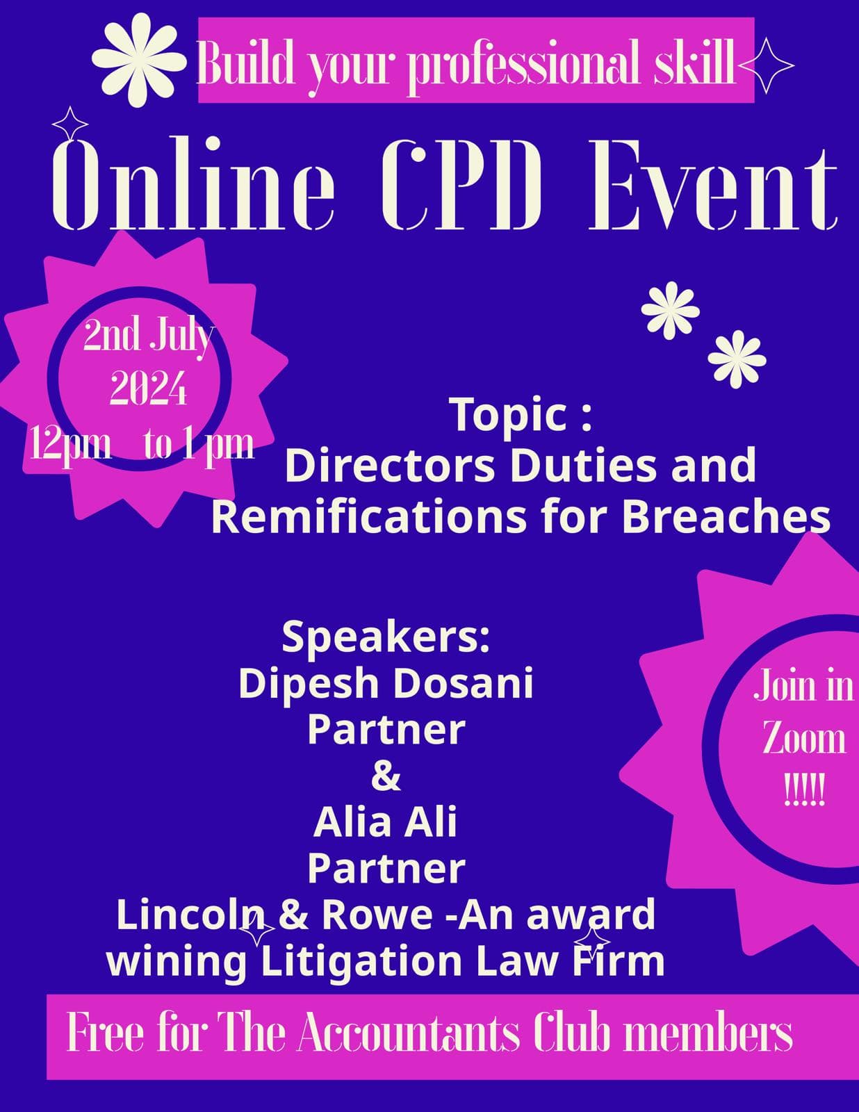 Online CPD - Directors Duties and Remifications for Breaches